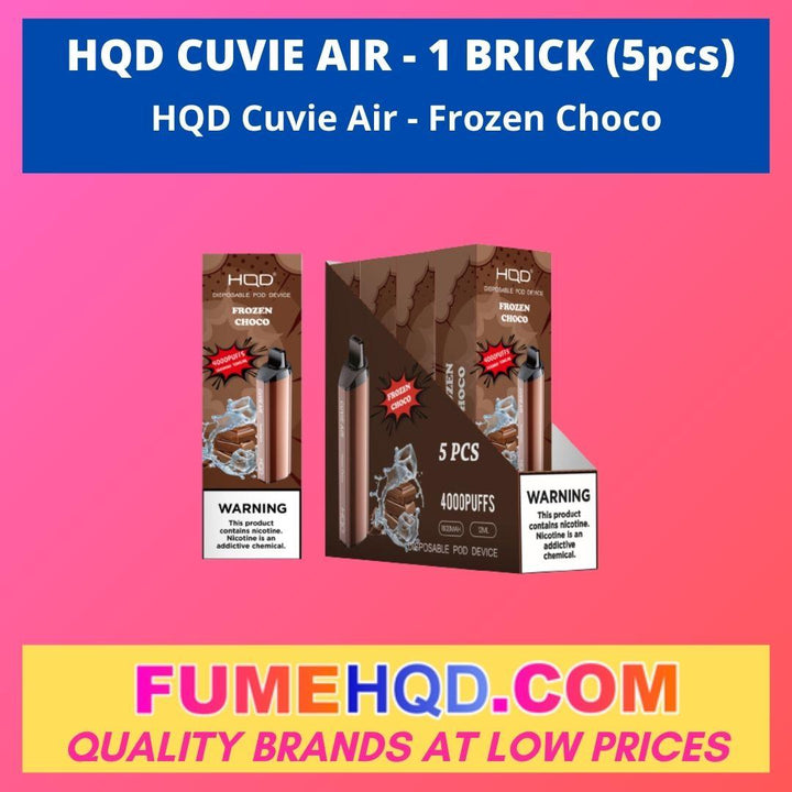 HQD Cuvie Air Disposable - Frozen Choco
