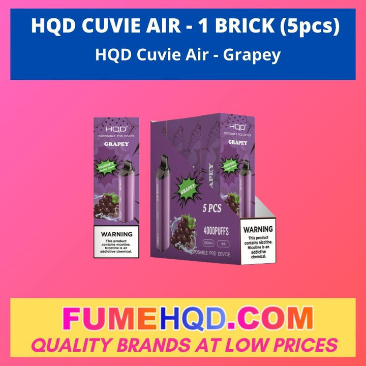 HQD Cuvie Air Disposable - Grapey