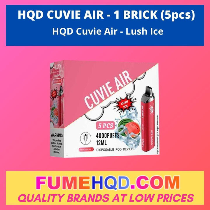HQD Cuvie Air Disposable - Lush Ice