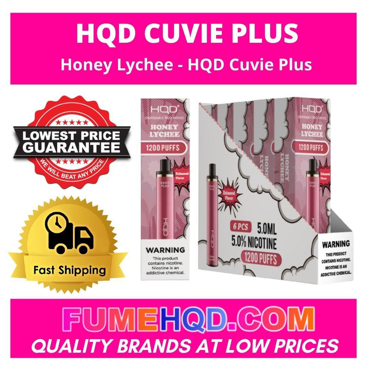 Honey Lychee - HQD Cuvie Plus