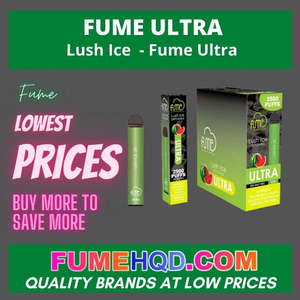 Lush Ice  - Fume Ultra 2500 hits vape 