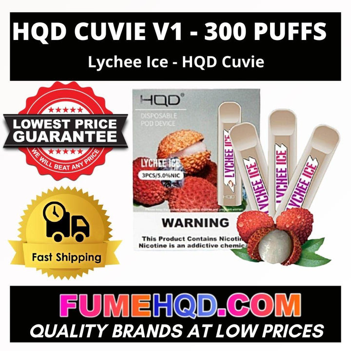 Lychee Ice - HQD Cuvie