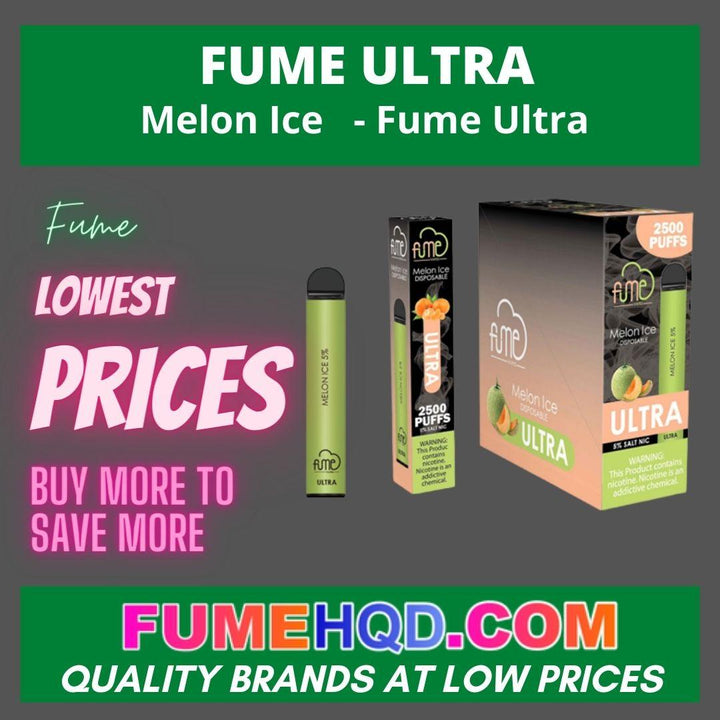 Melon Ice   - Fume Ultra disposable vape 