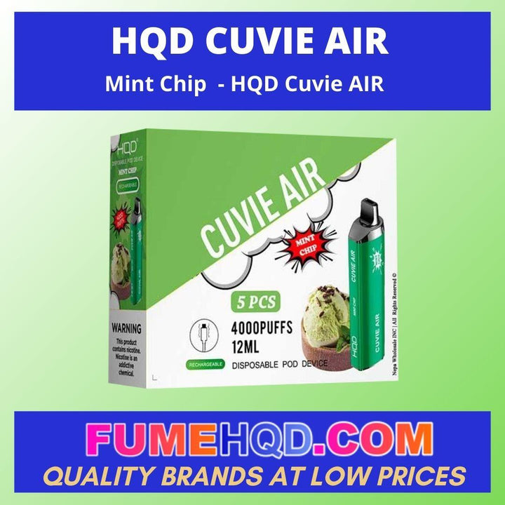 Mint Chip - HQD Cuvie AIR disposable
