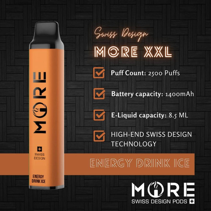 More XXL Disposable Vape - Energy Drink