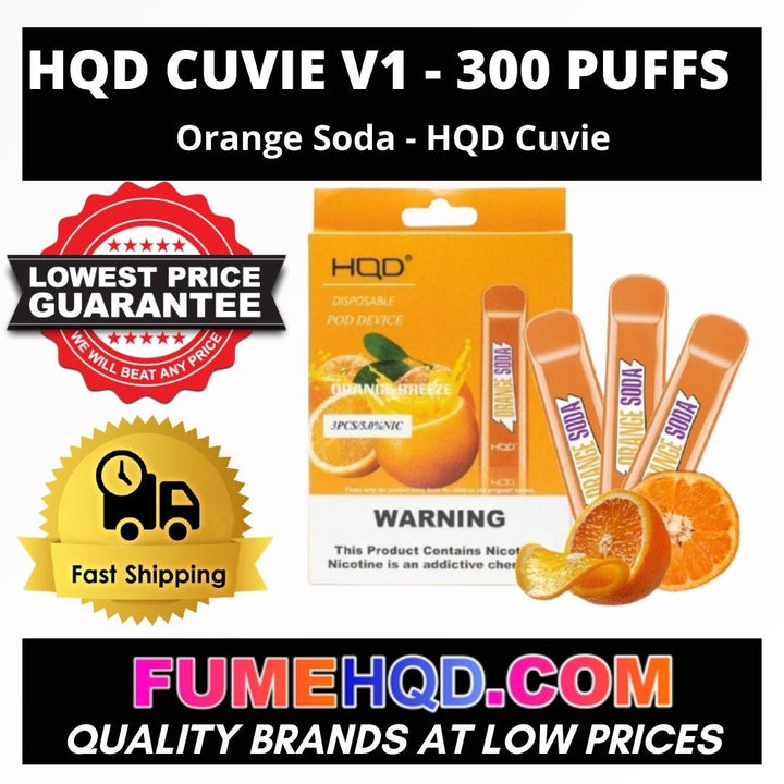 Orange Soda - HQD Cuvie