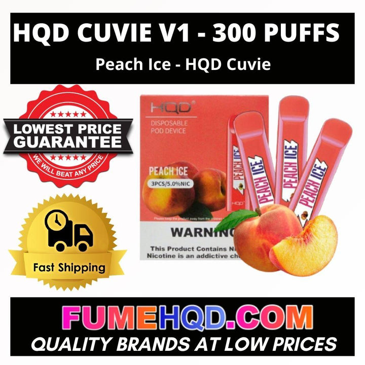 Peach Ice - HQD Cuvie