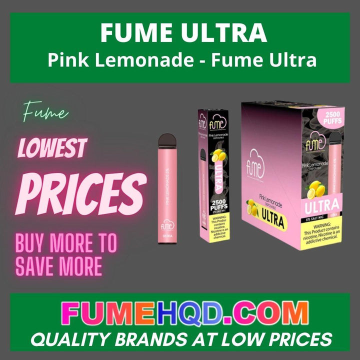 Pink Lemonade - Fume Ultra vape