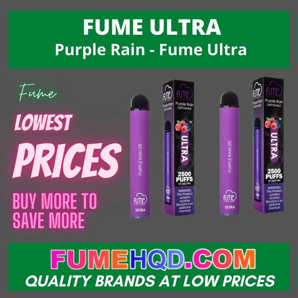 Purple Rain - Fume Ultra disposable vape