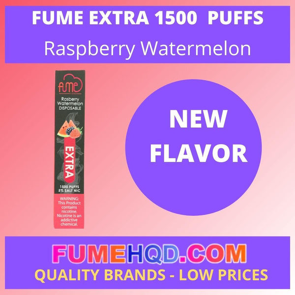 Raspberry Watermelon Fume extra