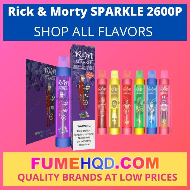 Rick & Morty Sparkle 2600 Puffs