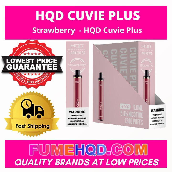 Strawberry  - HQD Cuvie Plus