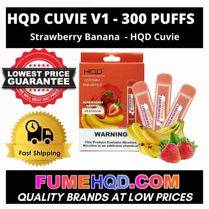 Strawberry Banana  - HQD Cuvie