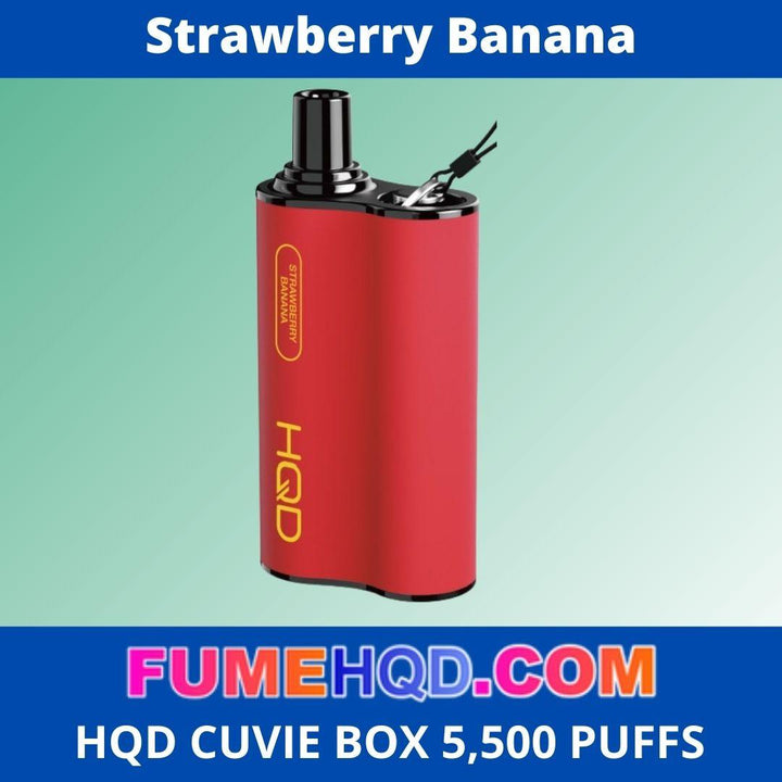 Strawberry Banana HQD Cuvie Box