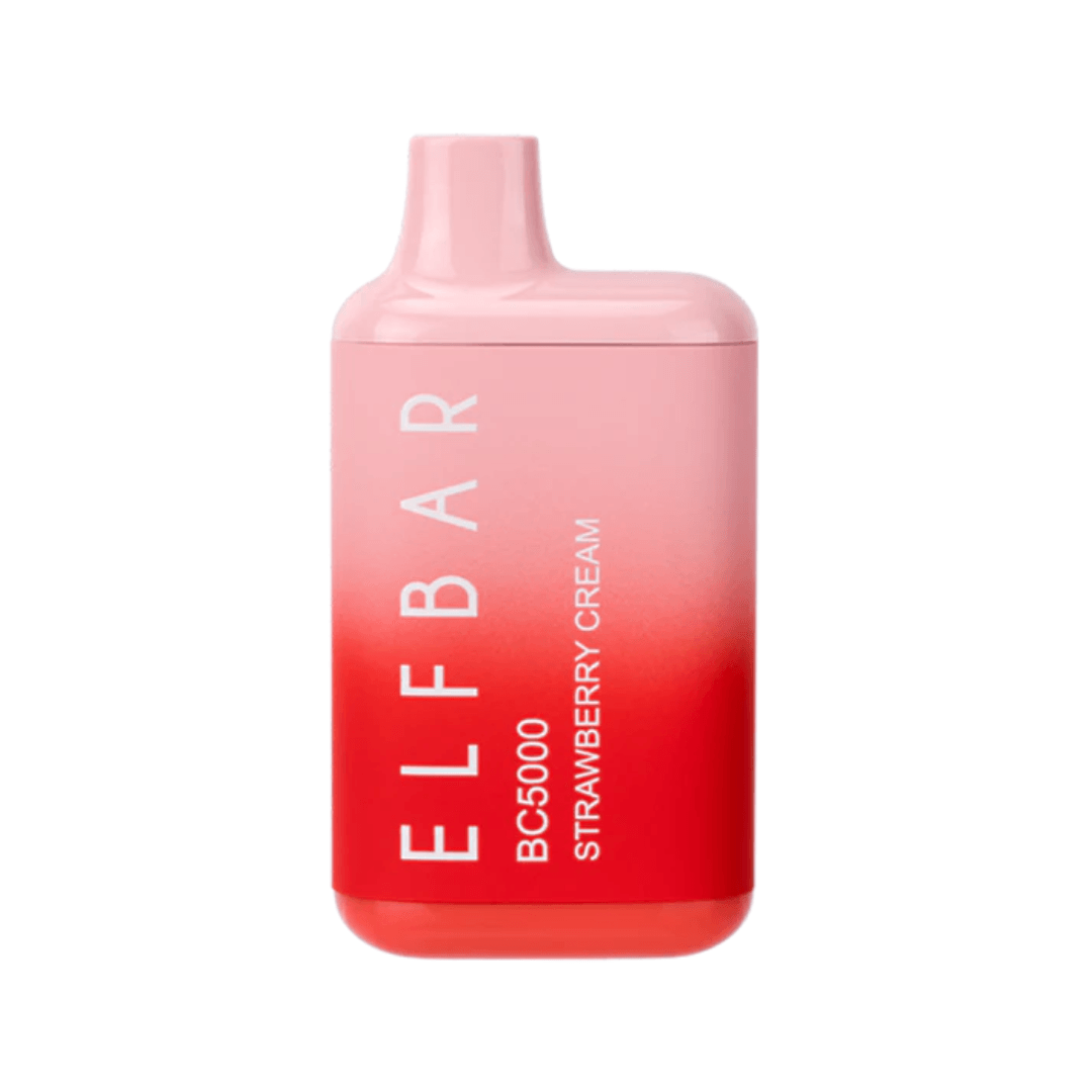 Elf Bar BC5000 Strawberry Cream - Disposable Vape – FUMEHQD.COM