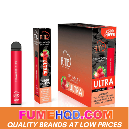 Strawberry Fume Ultra Disposable Vape 2500 Puffs