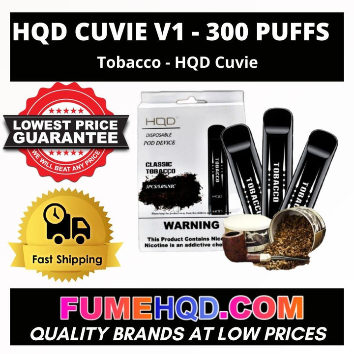 Tobacco - HQD Cuvie