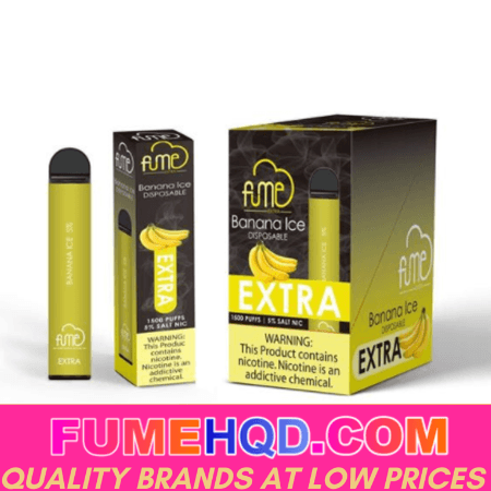 banana ice vape price Banana Ice Fume Extra 1500 Puffs Vape⚡20% OFF💥 – FUMEHQD.COM