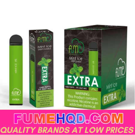 mint ice fume vape Mint Ice Fume Extra 1500 Puffs Vape⚡20% OFF💥 – FUMEHQD.COM