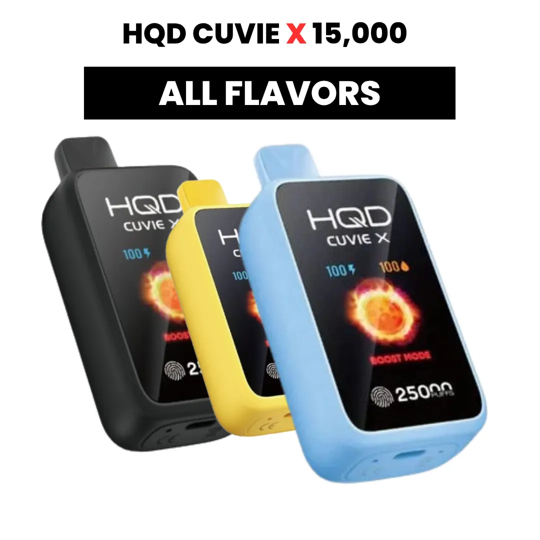 HQD CUVIE EVEREST DISPOSABLE VAPE - 25000 PUFFS